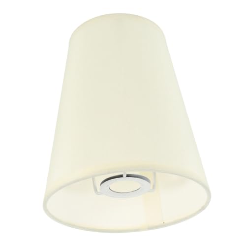 TOYANDONA Halbrunder Lampenschirm Fassung Ersatz Lampenschirm für Tischlampe Beigefarbener mit Einfachem Aufbau Passend für Schlafzimmer Hotel Wohnzimmer TOYANDONA Halbrunder Lampenschirm Fassung Ersatz Lampenschirm für Tischlampe Beigefarbener mit Einfachem Aufbau Passend für Schlafzimmer Hotel Wohnzimmer von TOYANDONA