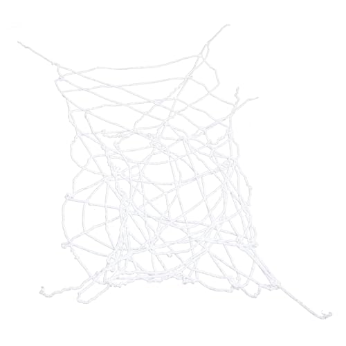 TOYANDONA Halloween Deko Spinnennetz Weißes Fake Spider Web für Innen Außen Realistisches Halloween Party Ornament mit Langlebigem Samtmaterial für Gruselige Haunted House Dekoration von TOYANDONA