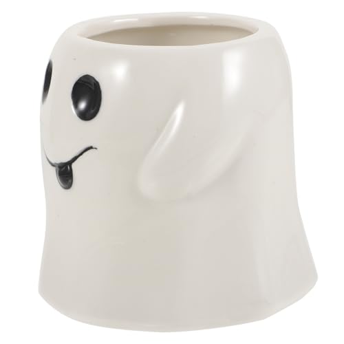 TOYANDONA Halloween Keramik Blumentopf mit Kreativem Cartoon Design Kleiner Übertopf für Sukkulenten Stabile Handgefertigte Pflanzschale Vielseitig für und Schaufensterdekoration TOYANDONA Halloween Keramik Blumentopf mit Kreativem Cartoon Design Kleiner Übertopf für Sukkulenten Stabile Handgefertigte Pflanzschale Vielseitig für und Schaufensterdekoration von TOYANDONA