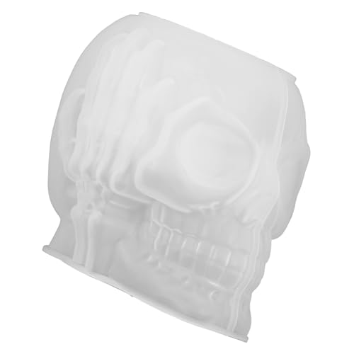TOYANDONA Halloween Schädel Silikonform DIY Kerzenhalter Gießform Hochwertigem Flexiblem für Kreative Bastelprojekte und Einzigartige Dekorationen TOYANDONA Halloween Schädel Silikonform DIY Kerzenhalter Gießform Hochwertigem Flexiblem für Kreative Bastelprojekte und Einzigartige Dekorationen von TOYANDONA