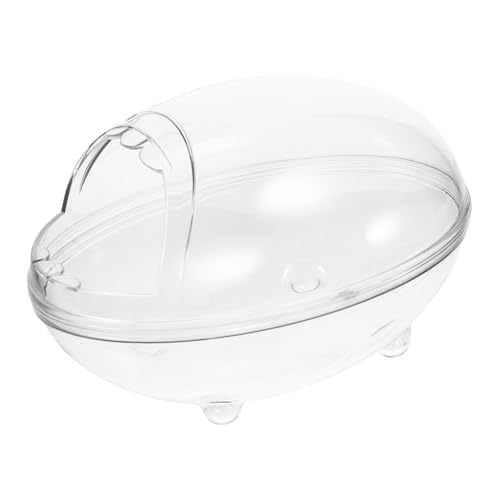 TOYANDONA Hamster Sandbad Box Transparent Kleintier Badewanne mit Abnehmbarem Deckel für Hamster und Chinchilla Sandbade und Toiletten Kombination Kompakt Langlebig und Leicht zu Reinigen TOYANDONA Hamster Sandbad Box Transparent Kleintier Badewanne mit Abnehmbarem Deckel für Hamster und Chinchilla Sandbade und Toiletten Kombination Kompakt Langlebig und Leicht zu Reinigen von TOYANDONA