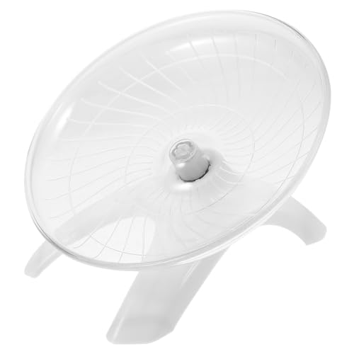 TOYANDONA Hamsterrad für Kleintiere Geräuschloses Sportspielzeug für Hamster Chinchillas und Kleine Haustiere Aktivität und von TOYANDONA