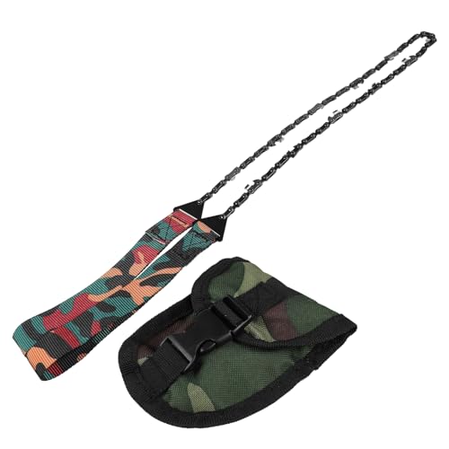 TOYANDONA Hand Kettensäge für Outdoor und Camping Faltbare Hand Säge mit Flexiblem Sägeblatt Überlebenswerkzeug für Wanderungen und Notfälle TOYANDONA Hand Kettensäge für Outdoor und Camping Faltbare Hand Säge mit Flexiblem Sägeblatt Überlebenswerkzeug für Wanderungen und Notfälle von TOYANDONA