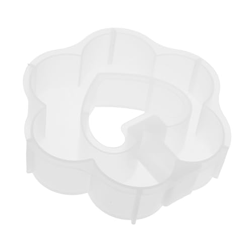 TOYANDONA Herzförmige Silikonform für Hydroponik Blumenvase Wiederverwendbar Leicht zu Reinigen Vielseitig für DIY Harz und Kreative Blumentopf Form für Tischdeko und Wohnraumgestaltung von TOYANDONA