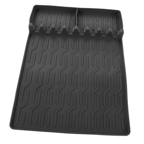 TOYANDONA Hitzebeständige Grill Seitentisch Matte mit Ölablauf Abtropfmatte für BBQ Werkzeughalter Schutzmatte für Grill und Camping Leicht zu Reinigen TOYANDONA Hitzebeständige Grill Seitentisch Matte mit Ölablauf Abtropfmatte für BBQ Werkzeughalter Schutzmatte für Grill und Camping Leicht zu Reinigen von TOYANDONA