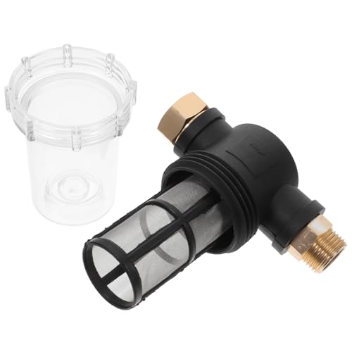 TOYANDONA Hochdruck Wasserfilter für Garten und Reinigungsgeräte US Standardanschluss Dauerhaftes für Optimalen für Brunnenwasser und Außenbereich TOYANDONA Hochdruck Wasserfilter für Garten und Reinigungsgeräte US Standardanschluss Dauerhaftes für Optimalen für Brunnenwasser und Außenbereich von TOYANDONA