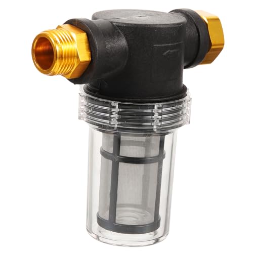 TOYANDONA Hochdruckreiniger Filter Mesh Sedimentfilter US Standard Wasserfilter für Garten Praktischer Einlassfilter Einfacher Robust für Gartenschlauch und Außenwasseranschluss TOYANDONA Hochdruckreiniger Filter Mesh Sedimentfilter US Standard Wasserfilter für Garten Praktischer Einlassfilter Einfacher Robust für Gartenschlauch und Außenwasseranschluss von TOYANDONA