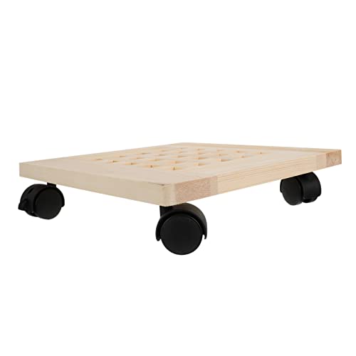 TOYANDONA Hochwertiger Beweglicher Blumentopf Untersetzer Dickem mit Bremsbaren für Einfache und Stabilität für Garten und Balkon von TOYANDONA