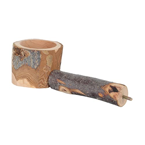 TOYANDONA Holz Papageien Standregal mit Futterbox und Schüssel Vogel Sitzstange für Papageien Liebesvögel und Andere Vögel Fördert Spaß und Bewegung TOYANDONA Holz Papageien Standregal mit Futterbox und Schüssel Vogel Sitzstange für Papageien Liebesvögel und Andere Vögel Fördert Spaß und Bewegung von TOYANDONA