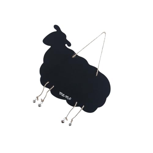 TOYANDONA Holz doppel seiten hängende Message Tafel mit Schaf motiv Wanddeko und Notizbrett für Zuhause Holz wandtafel Beschreibbar Vielseitiges Schwarzes Memo board TOYANDONA Holz doppel seiten hängende Message Tafel mit Schaf motiv Wanddeko und Notizbrett für Zuhause Holz wandtafel Beschreibbar Vielseitiges Schwarzes Memo board von TOYANDONA