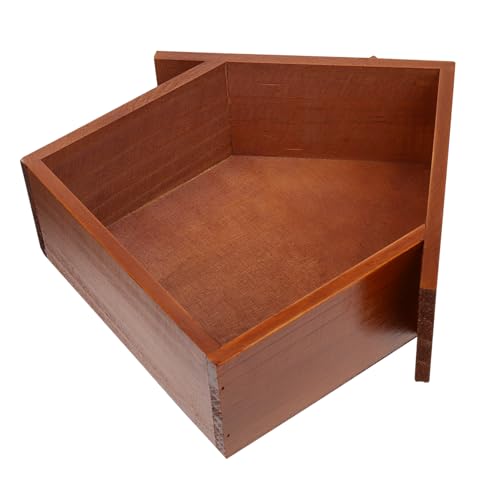 TOYANDONA Holz wandregal Kinderzimmer Dekoratives Aufbewahrungsregal Kleine Hausform Stabil und Geruchlos Vielseitiges Wanddisplay für Schlafzimmer Wohnzimmer und Kinderzimmer Feine von TOYANDONA