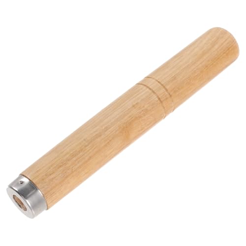 TOYANDONA Holzgriff Pfannenstiel Ergonomisch Hitzebeständig Abnehmbar Ersatzgriff für Töpfe Pfannen und Kochtöpfe Geeignet Komfortabler Griffschutz für Induktionsherd Kochgeschirr von TOYANDONA