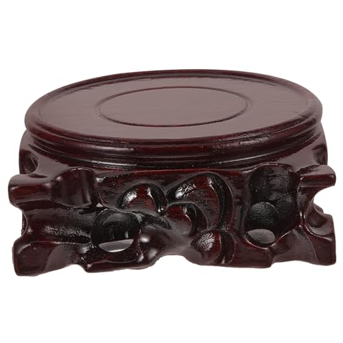 TOYANDONA Holzständer für Teekannen Stabiler Präsentationssockel für Bonsai Vasen und Kunsthandwerk Eleganter Langlebiger Stand für Zuhause TOYANDONA Holzständer für Teekannen Stabiler Präsentationssockel für Bonsai Vasen und Kunsthandwerk Eleganter Langlebiger Stand für Zuhause von TOYANDONA