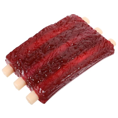TOYANDONA Interaktives Hundespielzeug Squeaky Kauspielzeug in Steak Form aus Robustem TPR Lautstarkes Beißspielzeug für Welpen und Hunde für Training und Spielspaß TOYANDONA Interaktives Hundespielzeug Squeaky Kauspielzeug in Steak Form aus Robustem TPR Lautstarkes Beißspielzeug für Welpen und Hunde für Training und Spielspaß von TOYANDONA