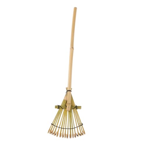 TOYANDONA Bamboo Rake Leichter Langlebiger Handrechen Für Sandkästen Sandformation Vielseitiges Gartengerät Für Gartenpflege Und Pflanzenpflege von TOYANDONA