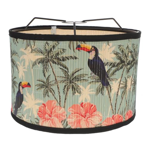 TOYANDONA Japanischer Lampenschirm Einzigartiger Lampenbezug im Japanischen Stil Stilvolle Lampenabdeckung für Wohnzimmer Pendel Tischlampe Einfache Montage Dekorativ und Schützend von TOYANDONA