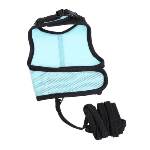 TOYANDONA Kaninchen Geschirr Leine aus Atmungsaktivem Wasserdichtem PVC mesh Robustes Kleines Haustiergeschirr für Sicheren Outdoor auslauf Komfortable Weste für Hasen und Kleine Tiere TOYANDONA Kaninchen Geschirr Leine aus Atmungsaktivem Wasserdichtem PVC mesh Robustes Kleines Haustiergeschirr für Sicheren Outdoor auslauf Komfortable Weste für Hasen und Kleine Tiere von TOYANDONA