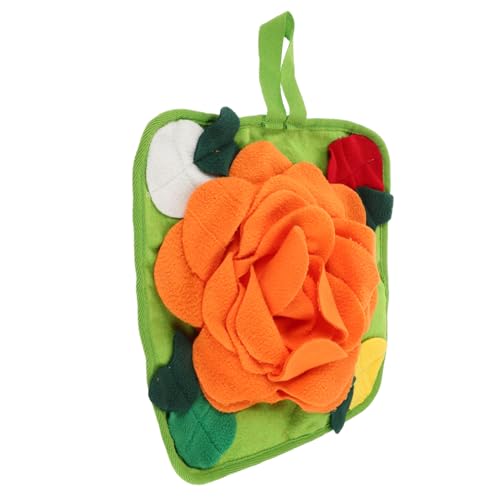 TOYANDONA Kaninchen Schnüffelmatte für Langsames Fressen Interaktive Futtermatte für Kleine Haustiere Wie Meerschweinchen Hamster und Vögel Unterhaltsame Fütterungserfahrung Korallenfarbe TOYANDONA Kaninchen Schnüffelmatte für Langsames Fressen Interaktive Futtermatte für Kleine Haustiere Wie Meerschweinchen Hamster und Vögel Unterhaltsame Fütterungserfahrung Korallenfarbe von TOYANDONA