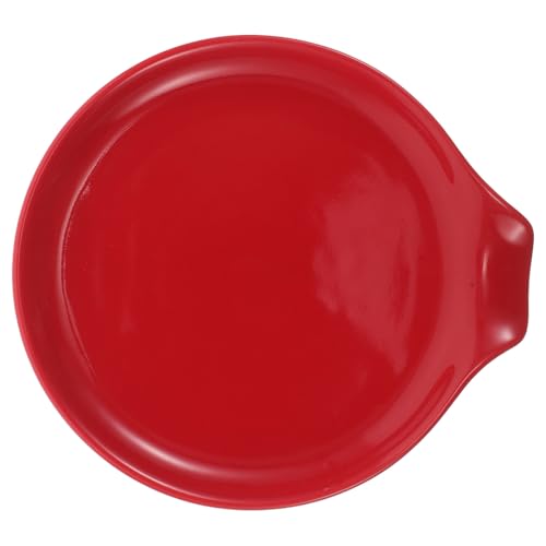 TOYANDONA Keramik-Löffelablage: Kaffeelöffelhalter aus Porzellan, hitzebeständig – Espresso-Teelöffelablage – Kochutensilienhalter für Kaffeestation, Rot TOYANDONA Keramik-Löffelablage: Kaffeelöffelhalter aus Porzellan, hitzebeständig – Espresso-Teelöffelablage – Kochutensilienhalter für Kaffeestation, Rot von TOYANDONA