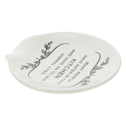 TOYANDONA Keramik Löffelhalter Suppenlöffelablage Utensilienhalter Küche Porzellan Stabil Rutschfest Leicht zu Reinigen Kompakt für Restaurant Haushalt TOYANDONA Keramik Löffelhalter Suppenlöffelablage Utensilienhalter Küche Porzellan Stabil Rutschfest Leicht zu Reinigen Kompakt für Restaurant Haushalt von TOYANDONA