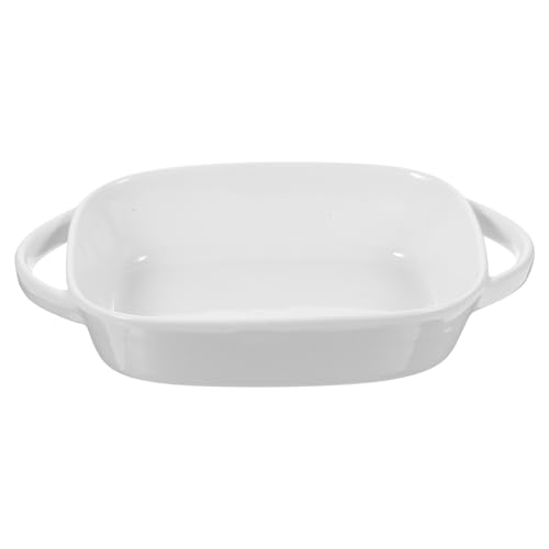 TOYANDONA Keramik backform Rechteckig mit Doppelgriffen Hitzebeständig und Rutschfest als Home Baking Tray für Ofen und Mikrowelle Spülmaschinenfest Praktisches Küchenbackgeschirr für Heiße TOYANDONA Keramik backform Rechteckig mit Doppelgriffen Hitzebeständig und Rutschfest als Home Baking Tray für Ofen und Mikrowelle Spülmaschinenfest Praktisches Küchenbackgeschirr für Heiße von TOYANDONA