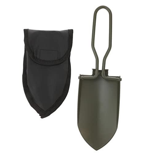 TOYANDONA Klappbare Gartenschaufel Rostfreiem Stahl Multifunktional Leicht und Tragbar mit Praktischem Transportbeutel für Gartenarbeit Camping und Outdoor Einsätze Kompakt Faltbar und von TOYANDONA