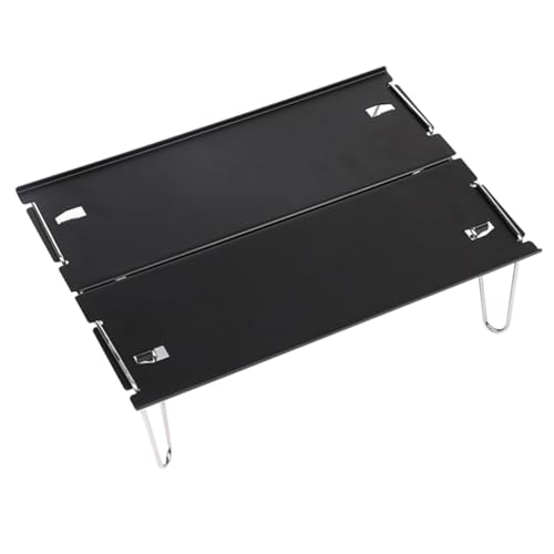 TOYANDONA Klappbarer Campingtisch Aluminiumlegierung Leichter Robuster Outdoor Tisch Kompakt Tragbar für Picknick Reise Schnell Montierbar ohne Werkzeug Aufbewahrungstasche TOYANDONA Klappbarer Campingtisch Aluminiumlegierung Leichter Robuster Outdoor Tisch Kompakt Tragbar für Picknick Reise Schnell Montierbar ohne Werkzeug Aufbewahrungstasche von TOYANDONA