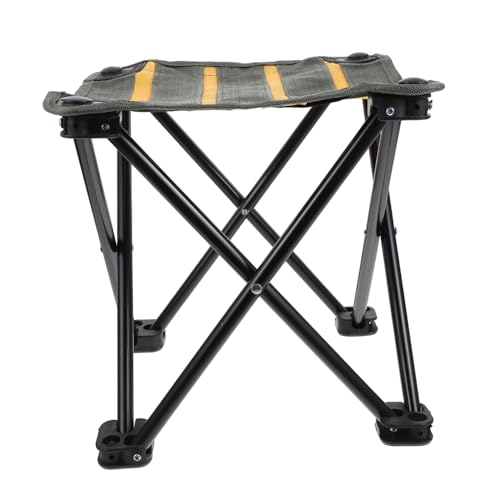 TOYANDONA Klappbarer Faltbarer Angelhocker Leichter Campingstuhl Tragbarer Outdoor Sitz Klappbarer Ecken Hocker Kompakter Angelstuhl für Balkon Garten Terrasse TOYANDONA Klappbarer Faltbarer Angelhocker Leichter Campingstuhl Tragbarer Outdoor Sitz Klappbarer Ecken Hocker Kompakter Angelstuhl für Balkon Garten Terrasse von TOYANDONA