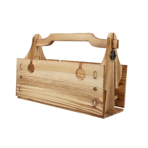 TOYANDONA Klappbarer Holztisch Leichter Faltbarer Picknicktisch für Outdoor Nutzung Tragbar und Praktisch für Studium Camping und Gartenaktivitäten von TOYANDONA