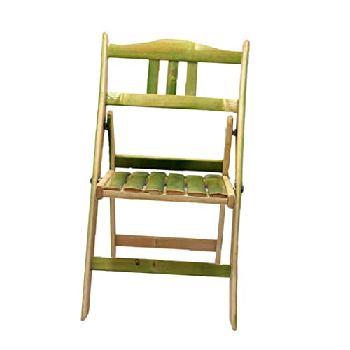TOYANDONA Klappstuhl mit Rückenlehne Faltbarer Gartenstuhl für Outdoor Aktivitäten Leicht und Platzsparend für Camping Strand und Gartenarbeit von TOYANDONA
