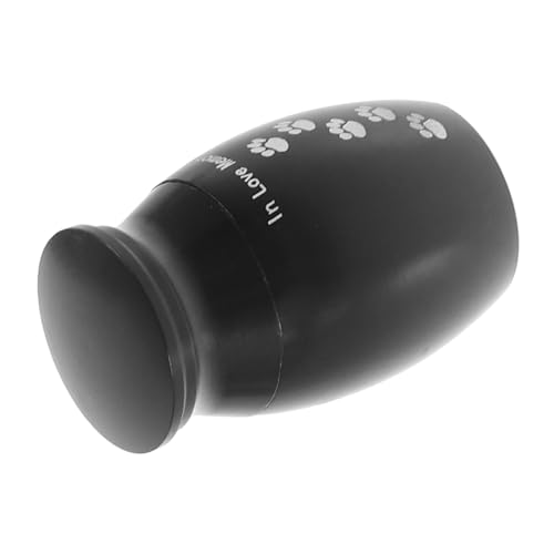 TOYANDONA Kleine Metall Pet Urne aus Legierung mit Dicht Schließendem Deckel Stabilem Rostfreiem Design Urnenähnlicher Aschebehälter für Katzenasche Tragbar für Haustiergedenken von TOYANDONA