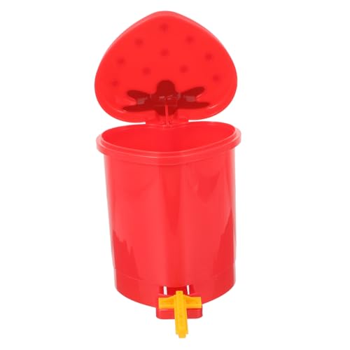 TOYANDONA Kleiner Cartoon mülleimer mit Deckel Niedlicher Erdbeer abfallbehälter für Schreibtisch Tragbarer Desktop tischabfalleimer für Büro Schlafzimmer Küche Zufällige Zufällige Farbe TOYANDONA Kleiner Cartoon mülleimer mit Deckel Niedlicher Erdbeer abfallbehälter für Schreibtisch Tragbarer Desktop tischabfalleimer für Büro Schlafzimmer Küche Zufällige Zufällige Farbe von TOYANDONA