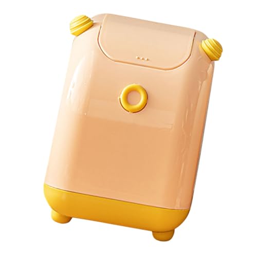 TOYANDONA Kleiner Desktop Mülleimer mit Deckel Tragbarer Tischmistkübel aus Langlebigem PP und Silikon Kompakter Abfallkorb für Büro Wohnzimmer Küche Vielseitig Einsetzbar und Platzsparend TOYANDONA Kleiner Desktop Mülleimer mit Deckel Tragbarer Tischmistkübel aus Langlebigem PP und Silikon Kompakter Abfallkorb für Büro Wohnzimmer Küche Vielseitig Einsetzbar und Platzsparend von TOYANDONA