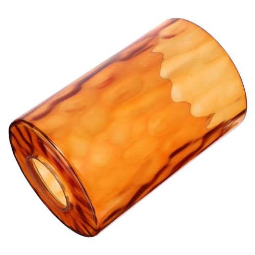 TOYANDONA Kleiner Lampenschirm aus Hochwertigem Glas mit Steinstruktur Dekorativer Lampenschirm Ersatz für Tischleuchte Deckenleuchte Wandlampe und Pendelleuchte Langlebige Glasabdeckung von TOYANDONA