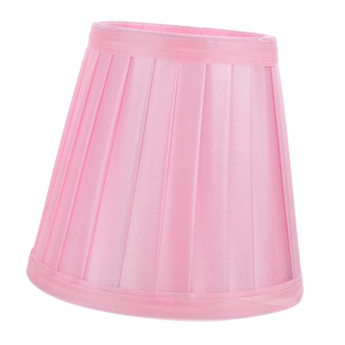 TOYANDONA Kleiner Lampenschirm aus Stoff Fassung Vintage Stil Moderner Lampenschirm für Tischlampe Vielseitig Einsetzbar in Schlafzimmer Wohnzimmer und Hotel Langlebig und Schützend von TOYANDONA