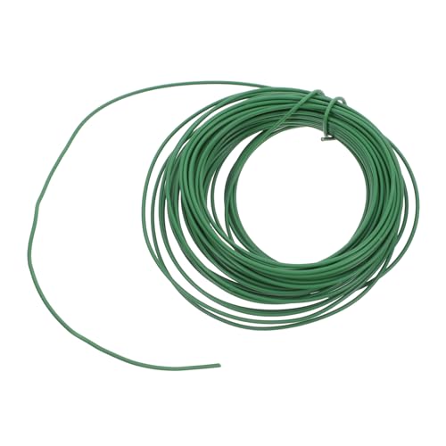 TOYANDONA Kletterpflanzendraht Der Draht Blumendraht Floristikbedarf Drahtbinder Gartenstützdraht Floristendraht Gartendrehbinder Blumenarrangementmaterial Blumendraht Grün Kunststoff von TOYANDONA