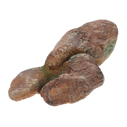 TOYANDONA Künstliche Aquarium Felsen Dekoration aus Robustem Harz Naturnahe Berglandschaft Versteck für Betta Fisch Schadstofffrei Langlebig Vielseitig für Aquarien und Reptilien Geeignet von TOYANDONA