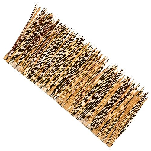 TOYANDONA Künstliches Strohdach für Garten Terrasse Simuliertes Thatch Roof Pe Lebensechte Dekoration für Außenbereiche Pflegeleicht Ganzjährig Nutzbar für Kleine Gartenprojekte TOYANDONA Künstliches Strohdach für Garten Terrasse Simuliertes Thatch Roof Pe Lebensechte Dekoration für Außenbereiche Pflegeleicht Ganzjährig Nutzbar für Kleine Gartenprojekte von TOYANDONA