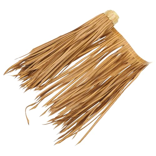 TOYANDONA Künstliches Strohgras Feuerhemmendes Pe Dachmaterial für Garten und Terrassendekoration für DIY Bastelprojekte und von TOYANDONA