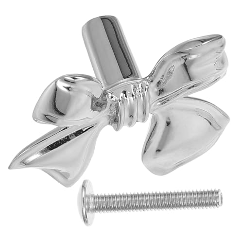 TOYANDONA Kupfer Schubladengriff Schleifenform Vintage Möbelknopf Eleganter Langlebiger Kommodenknopf für Schrank Schublade und Kleiderschrank Einfache Montage Dekorativer Bowknot Türgriff von TOYANDONA