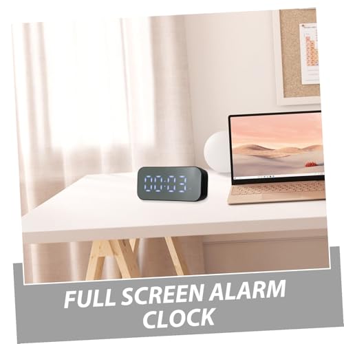 TOYANDONA LED Digitaler Wecker mit Spiegeloberfläche Touch Snooze Funktion Einstellbare Helligkeit Stunden Anzeige Dualer Betrieb mit AAA Batterien oder Netzteil Weißes LED Display für TOYANDONA LED Digitaler Wecker mit Spiegeloberfläche Touch Snooze Funktion Einstellbare Helligkeit Stunden Anzeige Dualer Betrieb mit AAA Batterien oder Netzteil Weißes LED Display für von TOYANDONA
