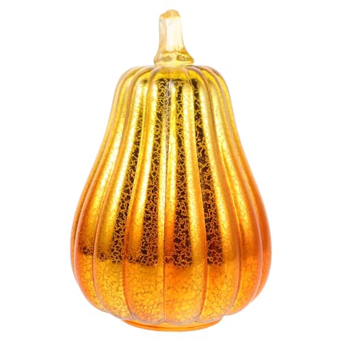 TOYANDONA LED Glas Kürbis Deko Groß Herbstdeko Halloween Figur Leuchtend Warmes Licht Gemütliche Atmosphäre Für Innen Festliche Party Tischdekoration TOYANDONA LED Glas Kürbis Deko Groß Herbstdeko Halloween Figur Leuchtend Warmes Licht Gemütliche Atmosphäre Für Innen Festliche Party Tischdekoration von TOYANDONA