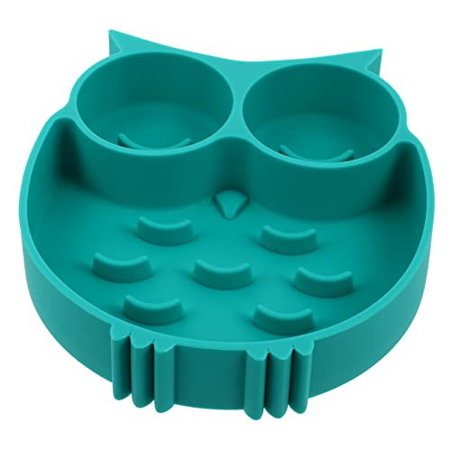 TOYANDONA Langsame Fütterung Hundenapf Schutz für Kleine Hunde und Katzen Bpa Freies Material rutschfeste Schale für Gesunde Haustierernährung und Mehrfachnutzung von TOYANDONA