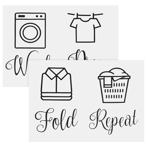 TOYANDONA Laundry Signs Waschraum Aufkleber Waschsymbol Wanddeko Abziehbar Wiederverwendbar Rustikale Wäschezeichen für Fliesen Badezimmer TOYANDONA Laundry Signs Waschraum Aufkleber Waschsymbol Wanddeko Abziehbar Wiederverwendbar Rustikale Wäschezeichen für Fliesen Badezimmer von TOYANDONA