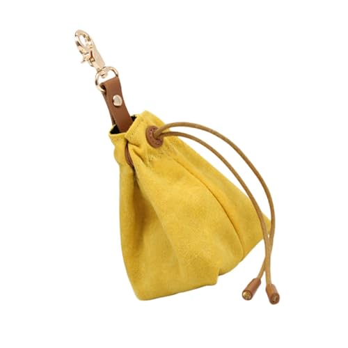TOYANDONA Leckerlitasche Hund Trainingsbeutel aus Canvas Kleine Leichte Bauchtasche mit Haken Snackbeutel für Hunde Praktische Futteraufbewahrung Modisches Design Gelb TOYANDONA Leckerlitasche Hund Trainingsbeutel aus Canvas Kleine Leichte Bauchtasche mit Haken Snackbeutel für Hunde Praktische Futteraufbewahrung Modisches Design Gelb von TOYANDONA