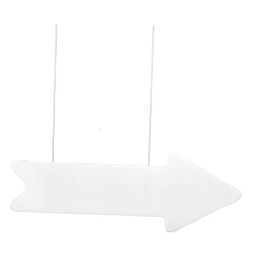TOYANDONA Leeres Garten Schild mit Pfahl DIY Schild zur Dekoration für Garten und Veranstaltungen Wetterfest und Vielseitig Einsetzbar von TOYANDONA