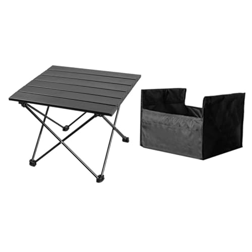 TOYANDONA Leichter Camping Klapptisch Tragbar Outdoor Gartentisch für Campingküche Picknick Strand mit Schnellem und Abbau und Glatter Oberfläche von TOYANDONA