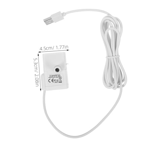 TOYANDONA Leise Einstellbare Wasserpumpe für Haustiertrinkbrunnen Aquarien Fischteiche und Hydroponik Kompakte Tauchpumpe als Ersatz für Katzen Hundetränken TOYANDONA Leise Einstellbare Wasserpumpe für Haustiertrinkbrunnen Aquarien Fischteiche und Hydroponik Kompakte Tauchpumpe als Ersatz für Katzen Hundetränken von TOYANDONA