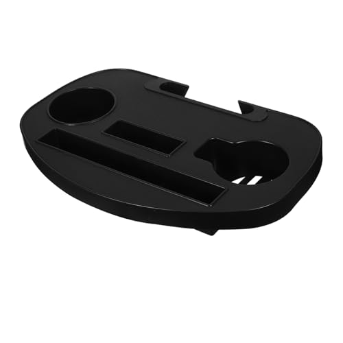TOYANDONA Liegestuhl Ablage Kunststoff Getränkehalter Tray Wetterfester Sonnenliegestuhl Beistelltisch mit Multifunktionalem Ablagefach für Handy Snacks Outdoor Camping und Wiederverwendbar von TOYANDONA