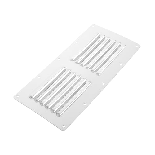 TOYANDONA Lüftungsgitter Rechteckiges Grill Ventilationspanel Korrosionsbeständig Langlebig für Außenküche und Feuerstelle Einfache Robustes Lüftungsblech mit Optimaler Luftzirkulation von TOYANDONA